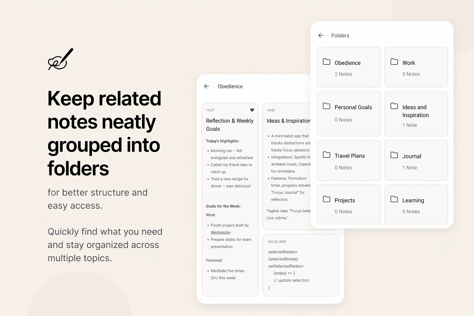 II. Smart Folder Organization